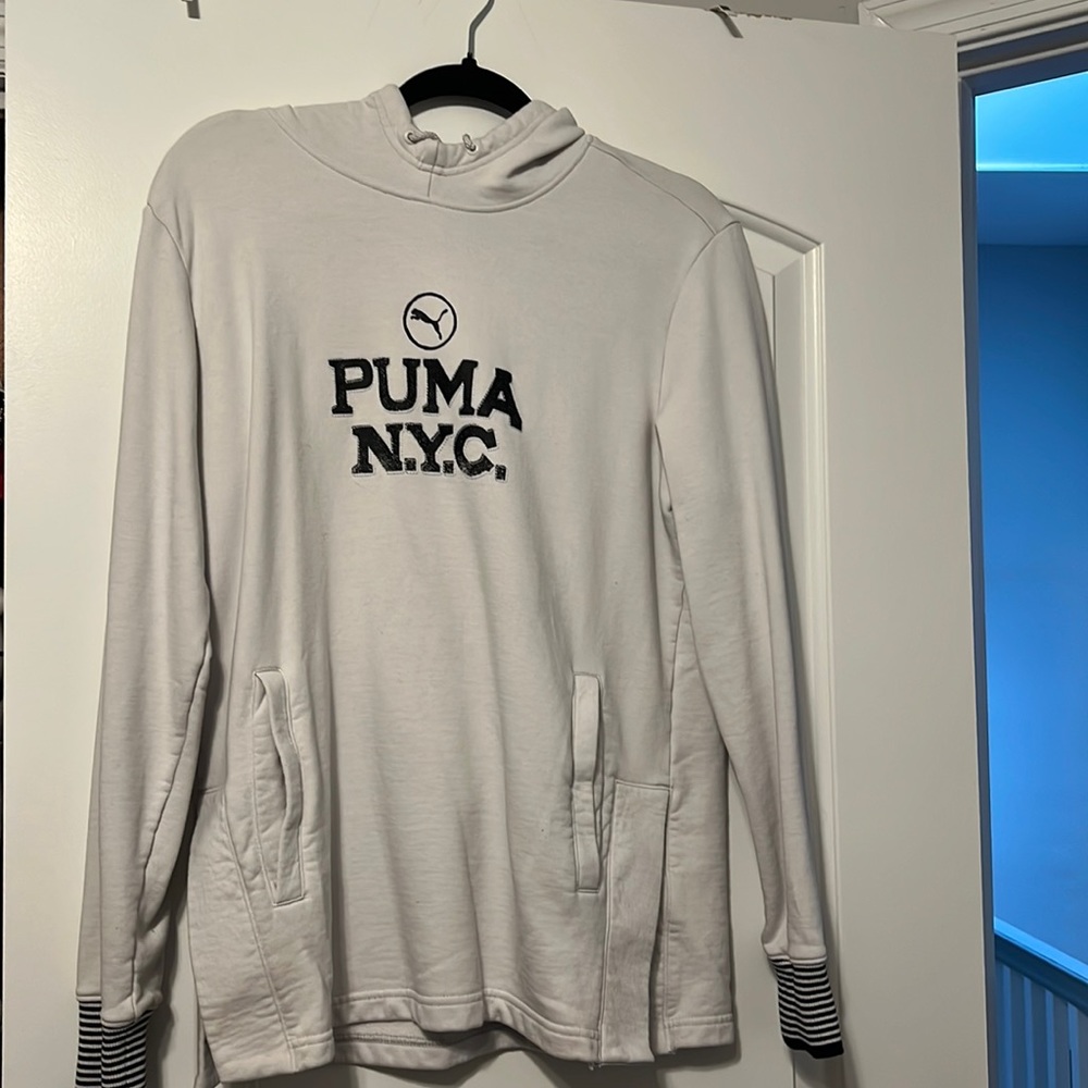 Grey Puma Hoodie